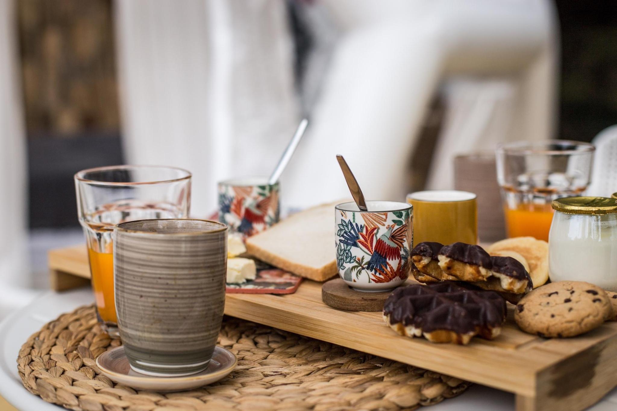 Petit-déjeuner insolite en amoureux