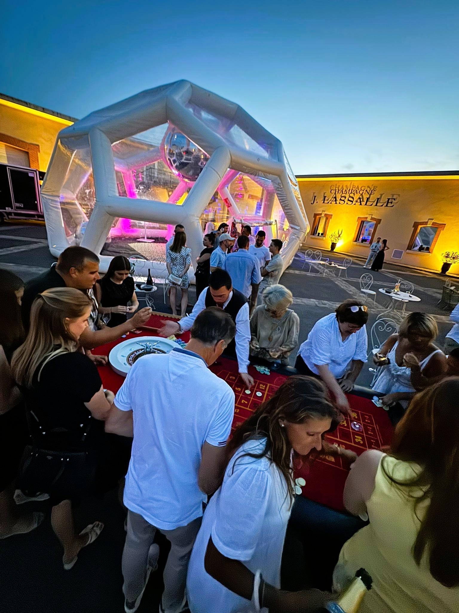 Location Dôme Gonflable 90m²